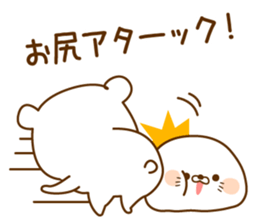 Vulgar bear VS Stinging tongue seal2.2 sticker #9723827