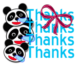 Panda 1-4 sticker #9723977
