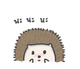 A Little Hedgehog sticker #9724395