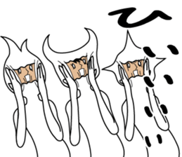 It is a strange creature sticker #9724604