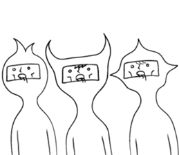 It is a strange creature sticker #9724618