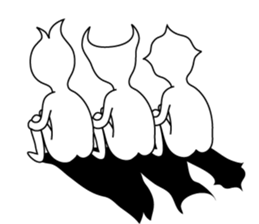 It is a strange creature sticker #9724620