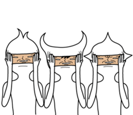 It is a strange creature sticker #9724621