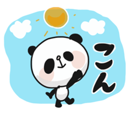 Two characters Panda 2 sticker #9724956