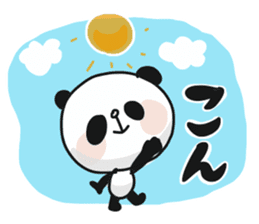 Two characters Panda 2 sticker #9724956