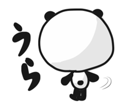 Two characters Panda 2 sticker #9724958