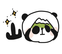 Two characters Panda 2 sticker #9724959