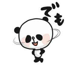 Two characters Panda 2 sticker #9724962