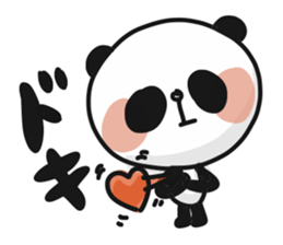 Two characters Panda 2 sticker #9724965