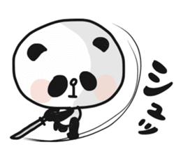 Two characters Panda 2 sticker #9724966