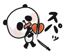 Two characters Panda 2 sticker #9724967