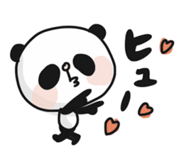 Two characters Panda 2 sticker #9724969