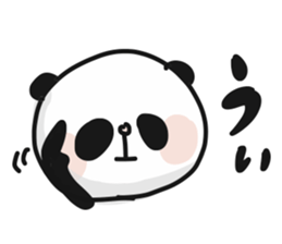 Two characters Panda 2 sticker #9724971