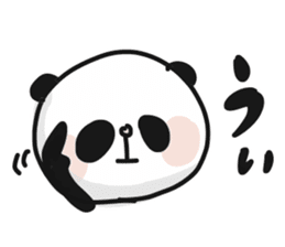 Two characters Panda 2 sticker #9724971