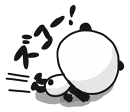 Two characters Panda 2 sticker #9724973