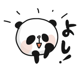 Two characters Panda 2 sticker #9724975