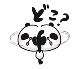 Two characters Panda 2 sticker #9724977