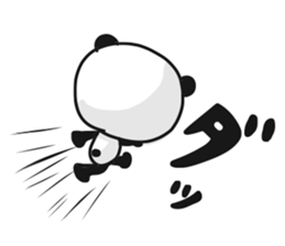 Two characters Panda 2 sticker #9724983