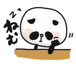 Two characters Panda 2 sticker #9724985