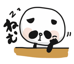 Two characters Panda 2 sticker #9724985