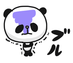 Two characters Panda 2 sticker #9724989