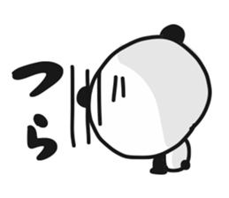 Two characters Panda 2 sticker #9724990