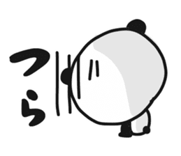 Two characters Panda 2 sticker #9724990