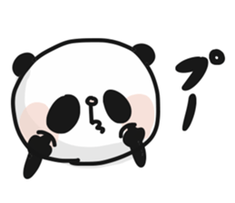 Two characters Panda 2 sticker #9724991