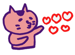 pretty simple cat sticker #9725217