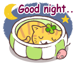 Cats & Clover 4(English) sticker #9725755