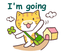 Cats & Clover 4(English) sticker #9725756