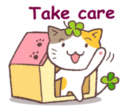 Cats & Clover 4(English) sticker #9725757