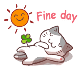 Cats & Clover 4(English) sticker #9725760