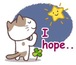 Cats & Clover 4(English) sticker #9725761