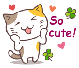 Cats & Clover 4(English) sticker #9725765