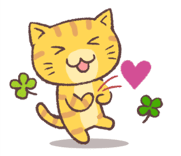 Cats & Clover 4(English) sticker #9725769