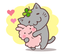 Cats & Clover 4(English) sticker #9725770