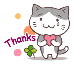 Cats & Clover 4(English) sticker #9725771