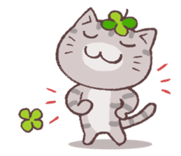 Cats & Clover 4(English) sticker #9725774