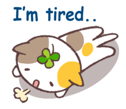 Cats & Clover 4(English) sticker #9725775