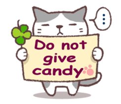 Cats & Clover 4(English) sticker #9725781