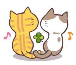 Cats & Clover 4(English) sticker #9725786