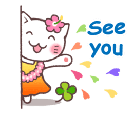 Cats & Clover 4(English) sticker #9725790