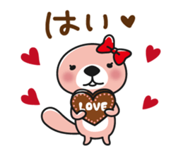 Rakko-san lovers version sticker #9726130
