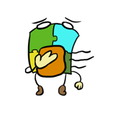 Jigsaw-Kun (illust only) sticker #9726193