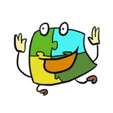 Jigsaw-Kun (illust only) sticker #9726194