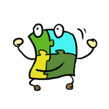 Jigsaw-Kun (illust only) sticker #9726200