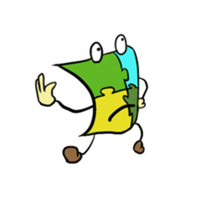 Jigsaw-Kun (illust only) sticker #9726201