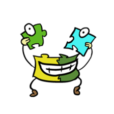 Jigsaw-Kun (illust only) sticker #9726202