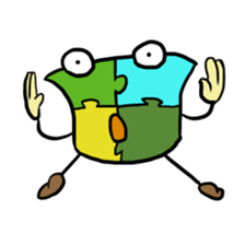 Jigsaw-Kun (illust only) sticker #9726204